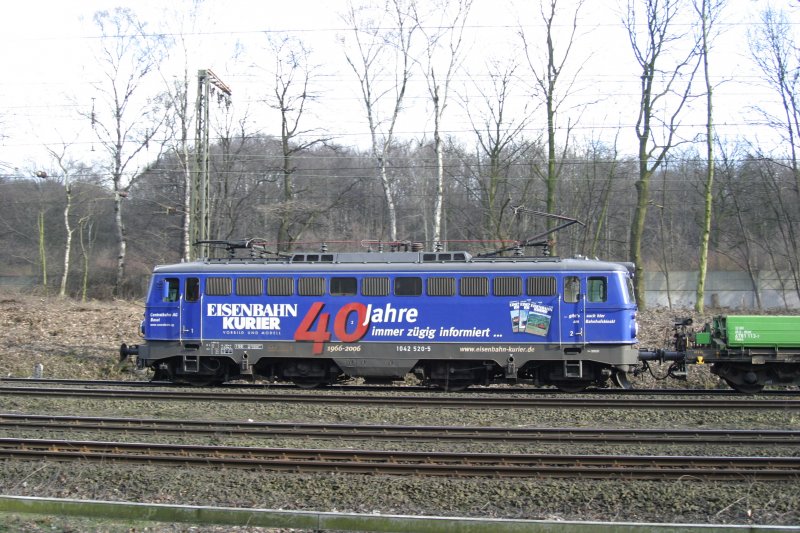 Centralbahn Lok 1042 520-5 am 11.3.09 in Duisburg