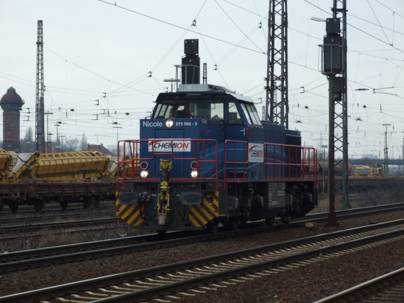 Chemion 11 Nicole  fhrt mit hohem Tempo durch Duisburg-Bissingheim