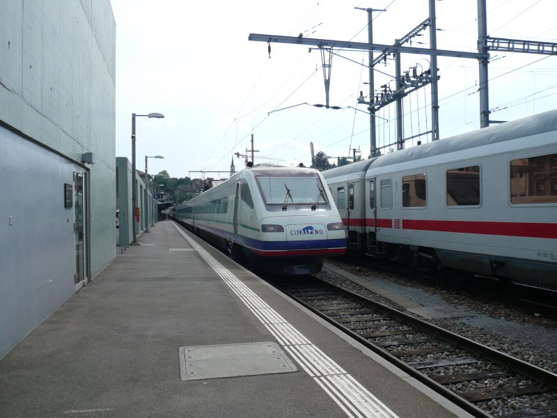 Cisalpino am 2.8.2007 in schaffhausen 