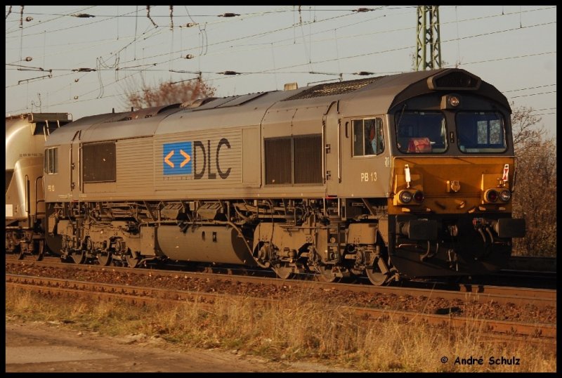Class 66, PB 13, DLC, 2006-11-28, Saarmund