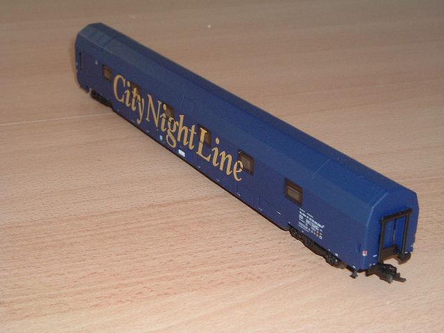 CNL Doppelstochschlafwagen (WLABm) Gangseite von Heris