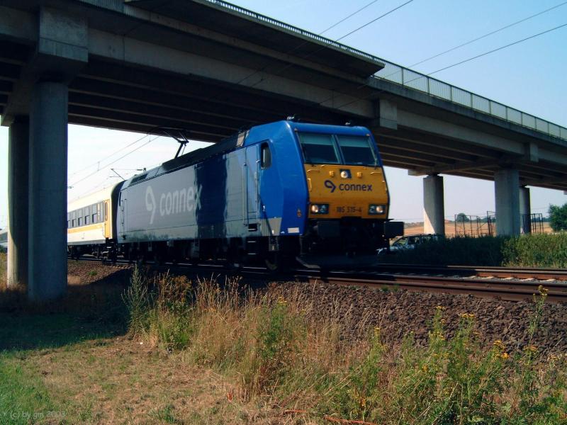 Connex-Zug am 03.08.2003 in Richtung Wabern (Bz. Kassel) 