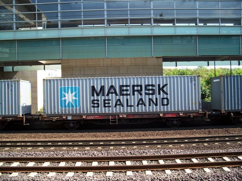 Containerwagen in hannover Messe (23.8.2007)