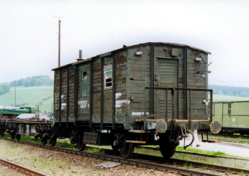 Cranzahler Bahnhofswagen und der Transportwagen f�r Schmalspurfahrzeuge, 06.02