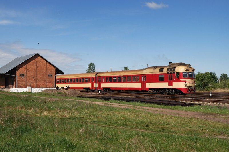 D1 - 767 mit dem 696 in Pilviskiai (13.05.2009)