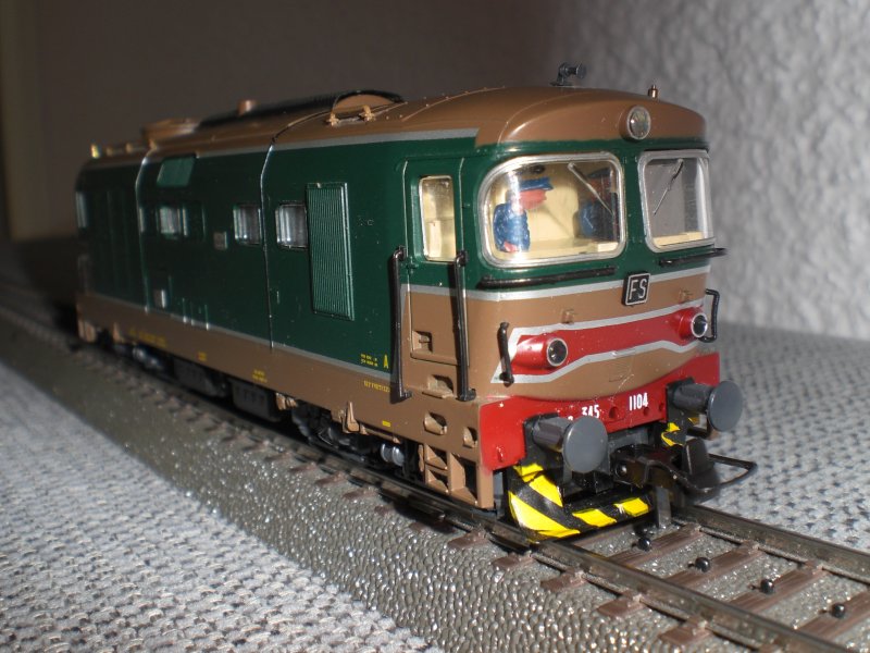 D345 1104 der FS von Roco. Gleichstrom.