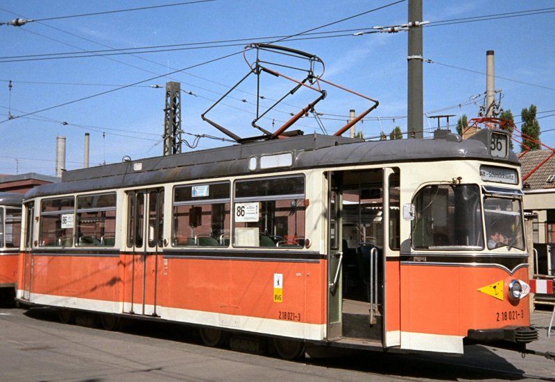 Damals noch untewrwegs nach Alt-Schmckwitz, hier im Depot Kpenick