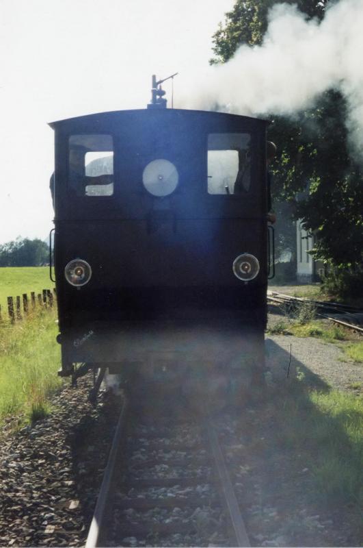 Dampflok Z6 2002 in Kaprun auf der Pinzgaubahn.