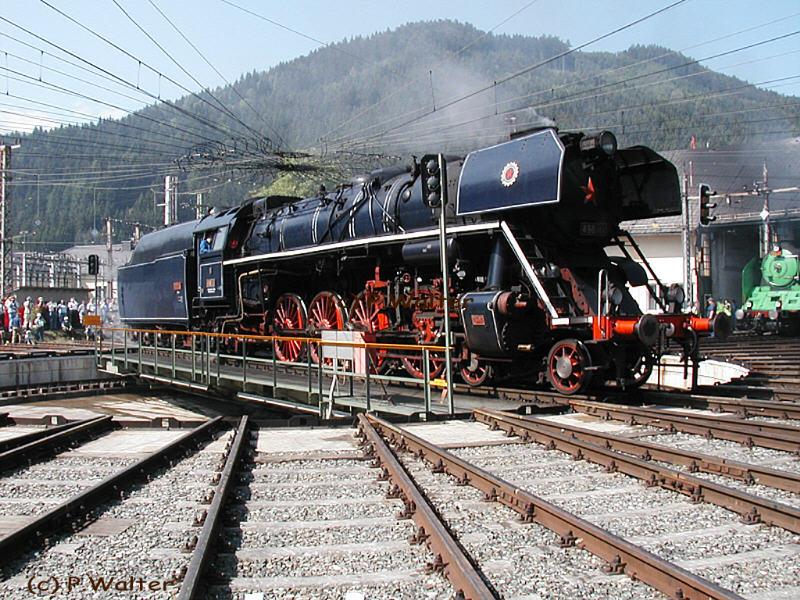 Dampflokfest Selzthal 2003, Lok 498.104  Albatros 
am 08.06.03