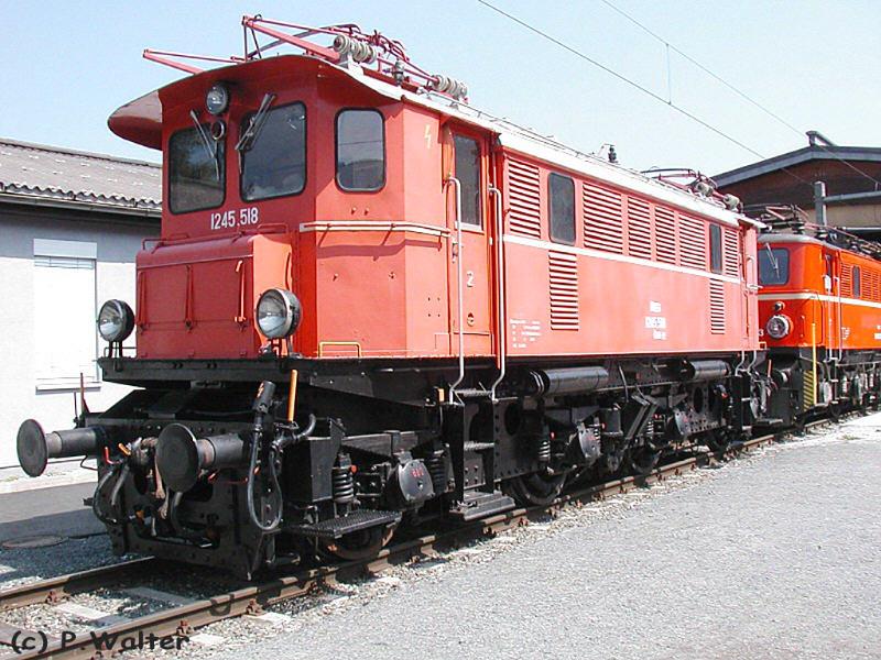 Dampflokfest Selzthal 2003, BB E-Lok Oldtimer 1245.518
am 08.06.03