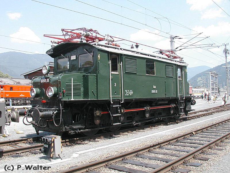 Dampflokfest Selzthal 2003,BB E-Lok Oldtimer 1080.01 am 08.06.03