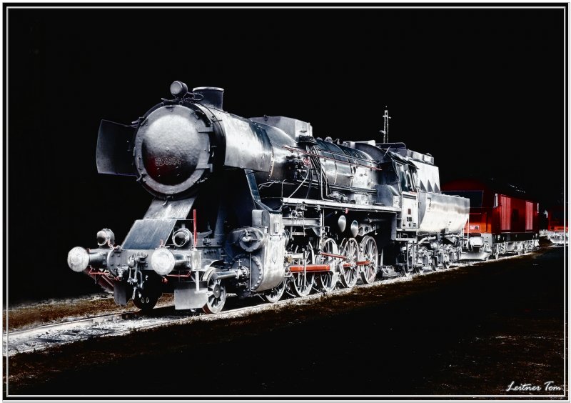 Dampflokomotive 52.4984  Eberhard 
Knittelfeld 27.1.2008