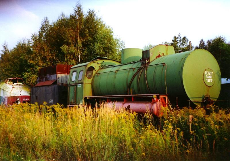 Dampfspeicherlok C-fl Meiningen 2001 in Chemnitz Hilbersdorf