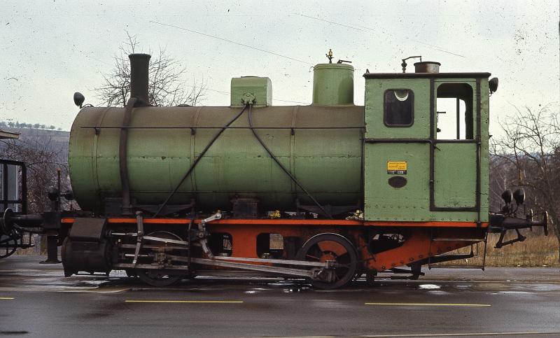 Dampfspeicherlok der Chemischen Werke Obernburg Elsenfeld Main
