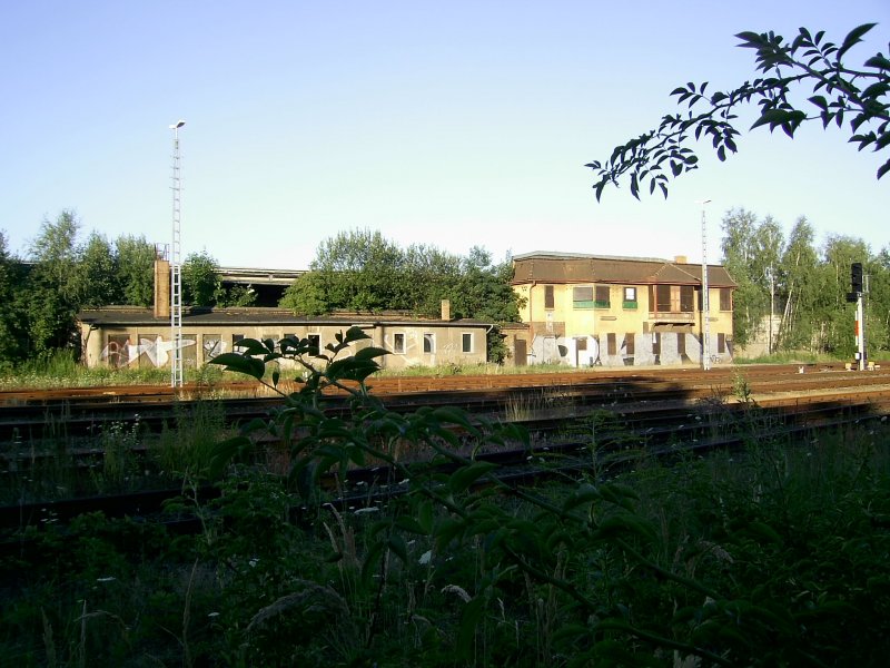 das im Mai 06 stillgelegte Stellwerk W1 in WSW
