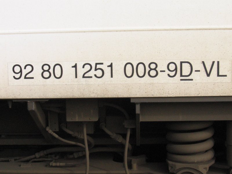 Das ist die Registrierung einer MAK 2700 eingesetzt bei der NOB aber immer noch im Eigentum der VOSSLOH.