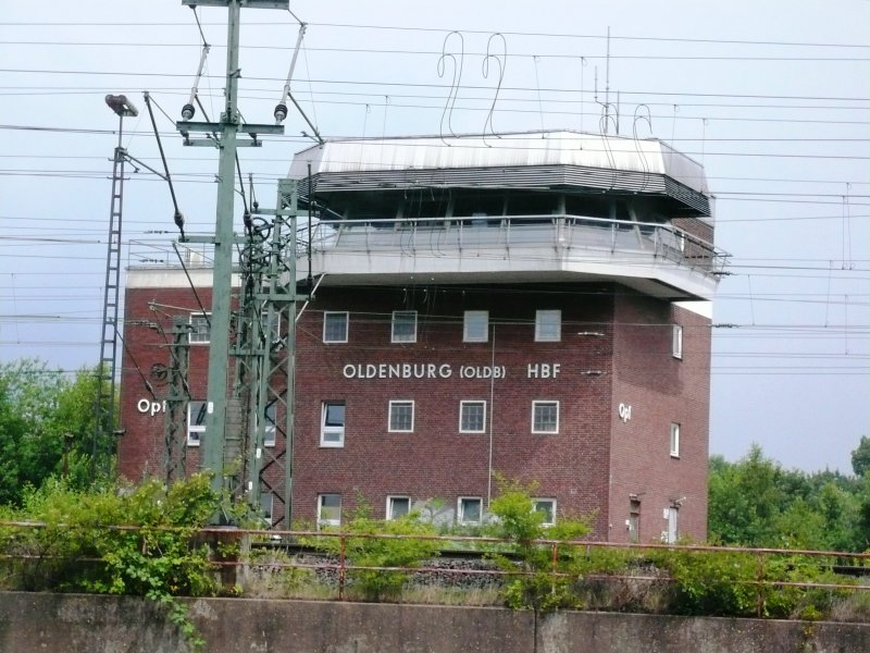 Das Stellwerk Oldenburg am 23.6.2007