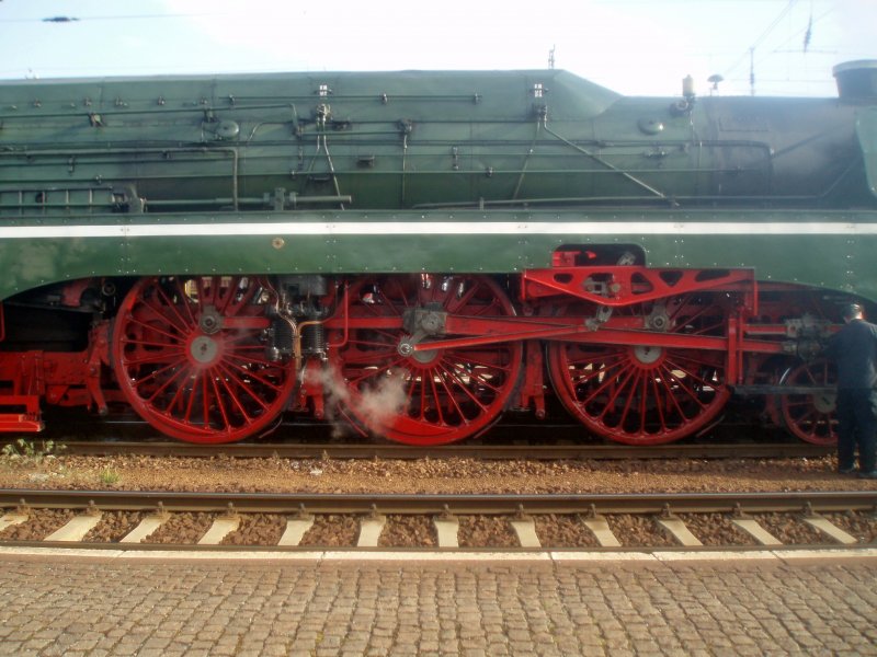 Das Triebwerk der 18 201 . 