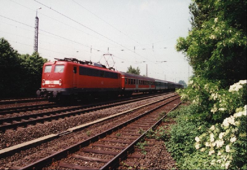 DB # 110 244-1 in Dsseldorf 