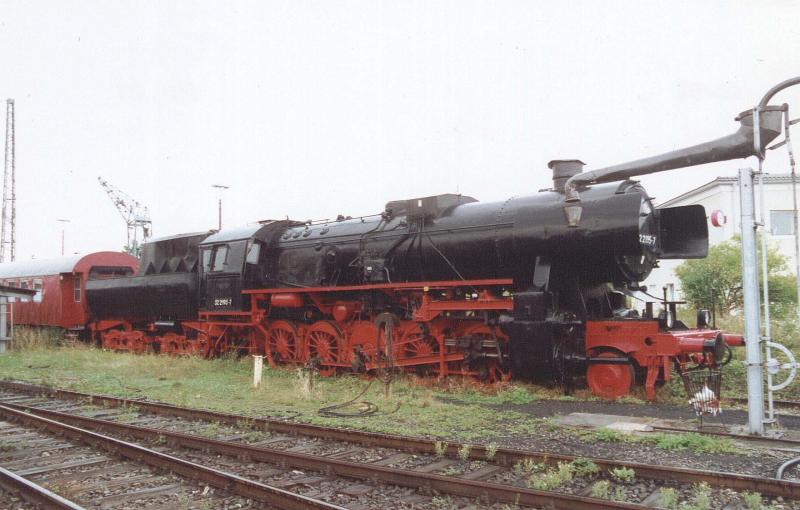 DB 52 2195-7 im Eisenbahnmuseum Nrdlingen