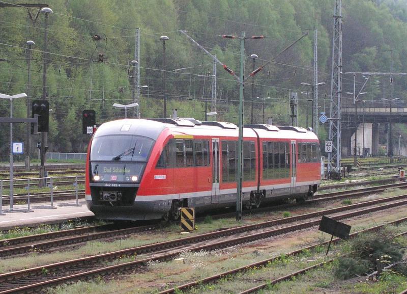 DB 642 665-4 am 26-4-2004 in Bad Schandau