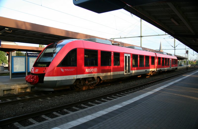 DB 648 002-4 am 29.6.2008 in Neumnster.
