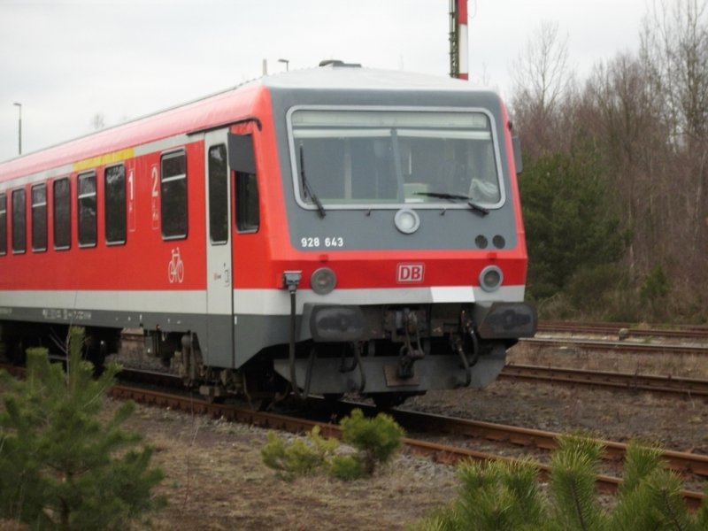DB 928 643 in Munster