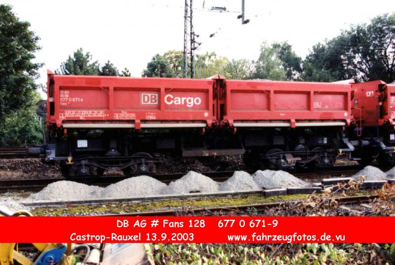 DB AG # Fans 128   677 0 671 - 9