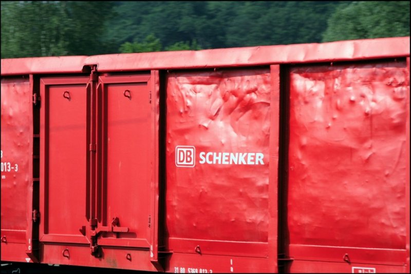DB SCHENKER! Aufgenommen auf einem Eaos-x(?) am 16.05.2008.