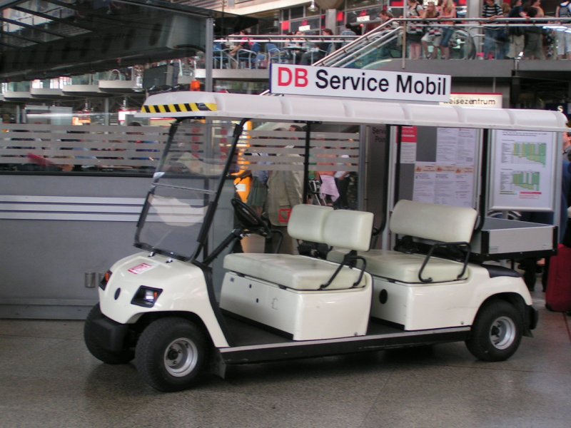 DB-Servicemobil steht am Mnchen Hbf. fr weitere Einstze bereit 070615