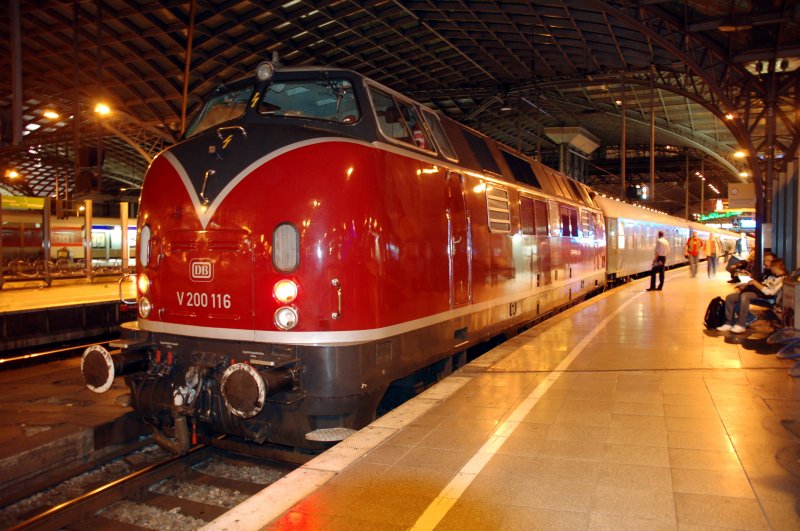 DB V200 116 Kln Hbf 3 September 2006