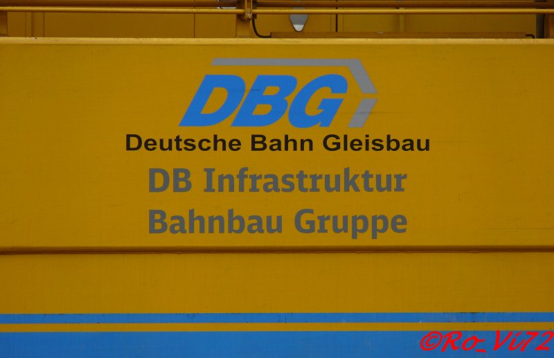 DBG - Deutsche Bahn Gleisbau , DB Infrastruktur Bahnbau Gruppe. 27.10.2007.