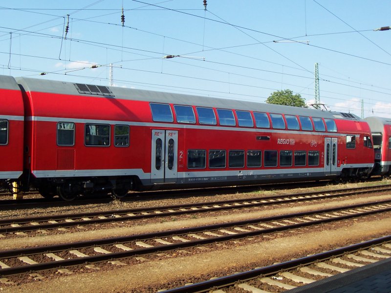 DBpbzfa 766 der Db Regio steht in Cottbus.