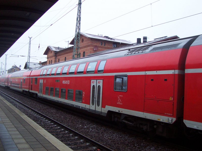 DBpza 752.5 steht am 01.01.2008 in Lbbenau/Spreewald.