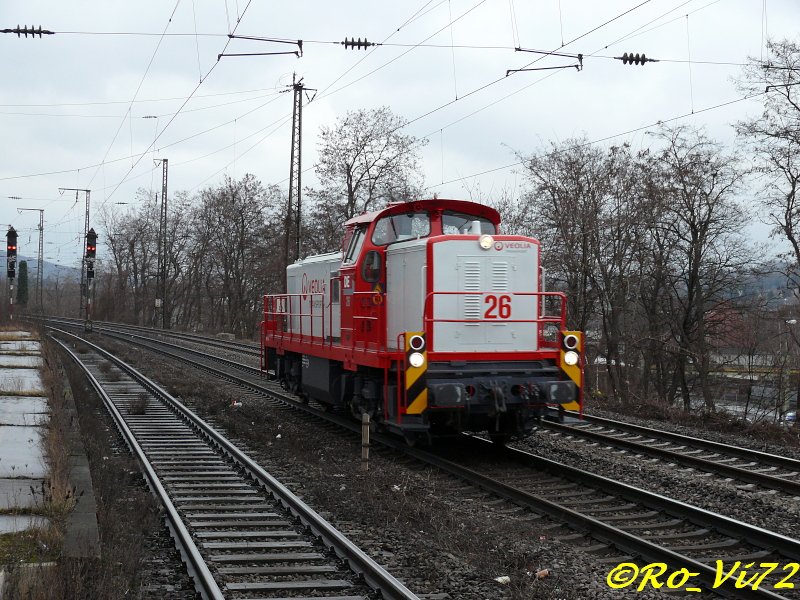 DE 26, VEOLIA Transport. Witten Hbf. 12.01.2008.