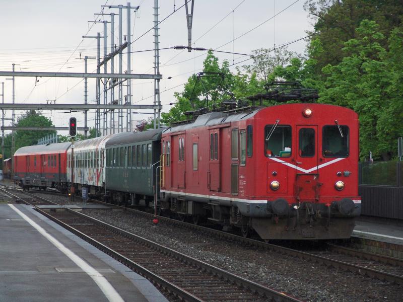 De 586 258-6 am 14.5.05 in Wohlen. 