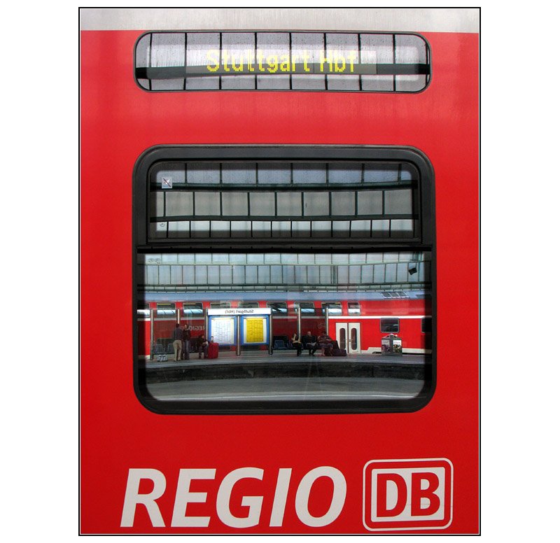 Den Hauptbahnhof Stuttgart mal andersgesehen. 

12.04.2009 (J)