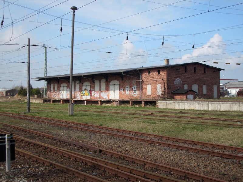 Der alte ungenutzte Gterboden von Bergen/Rgen am 07.04.2008