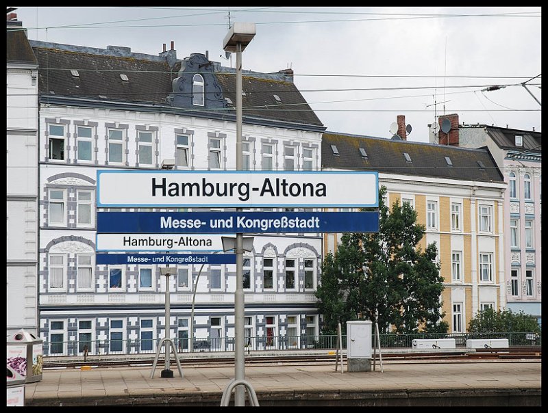 Der Bahnhof Hamburg-Altona 24.06.07