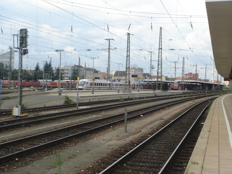 Der Bahnhof Nrnberg Hauptbahnhof am 09.07.07