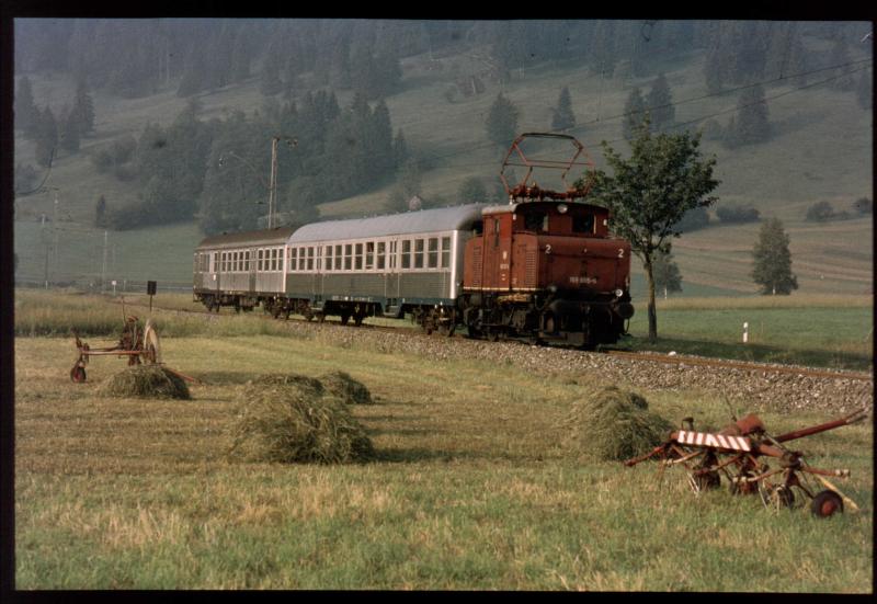 der Berufspendler von Oberammergau nach Murnau