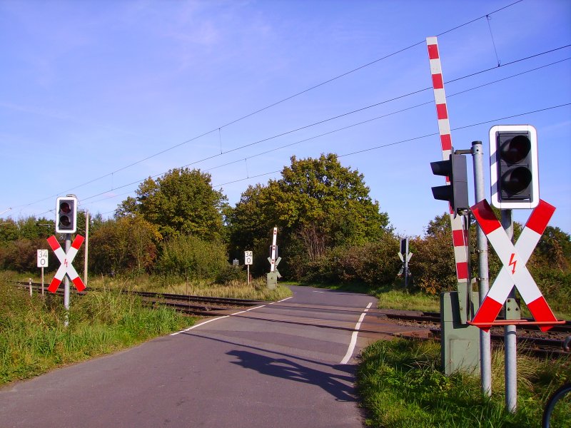 Der B Grenzweg an der KBS 131. Aufnahme vom 13.10.07