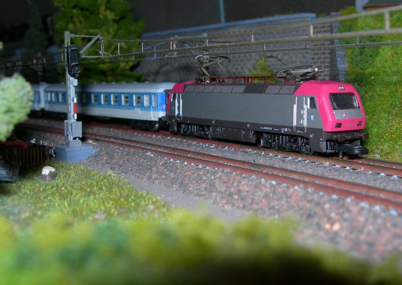 Der Eurosprinter unterwegs mit einem IR (07/2007)