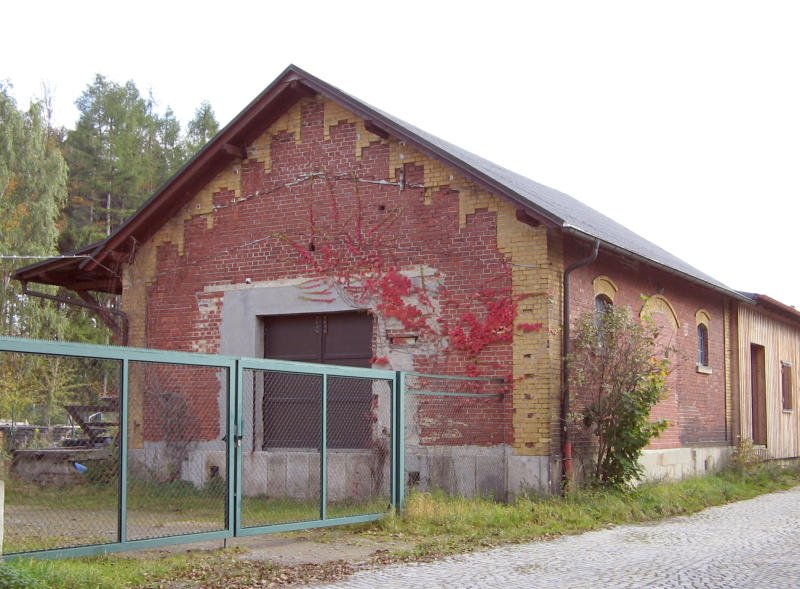 Der Gterschuppen in Beierfeld, 03.10.07