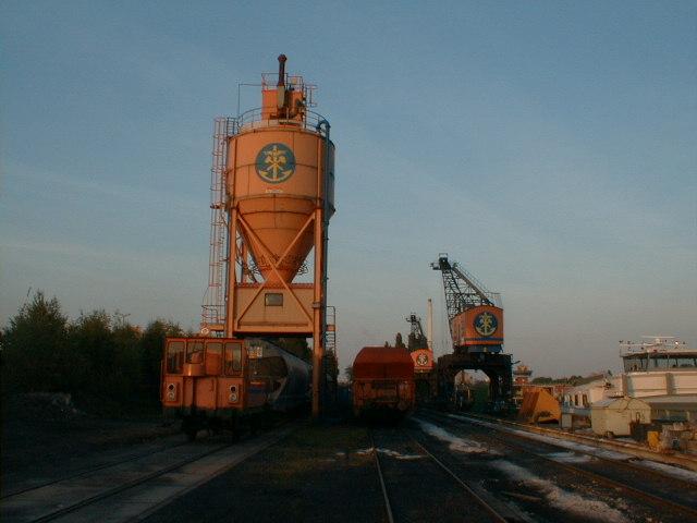 Der Hafen im berblick. Foto 2001