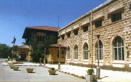Der Hauptbahnhof von Aleppo (Bagdad Station). 