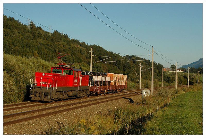Der Hobler VG 72605 am 19.3.2007 auf dem Rckweg von Trieben nach Selztal, aufgenommen kurz nach Trieben.