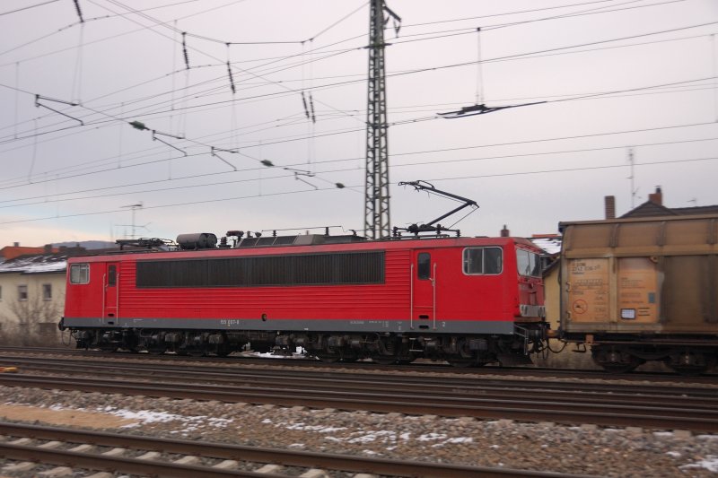 Der  James Bond  unter den 155ern...  007 -8 mit der Lizenz zum Gter ziehen. (KBS 990, 12/2008).