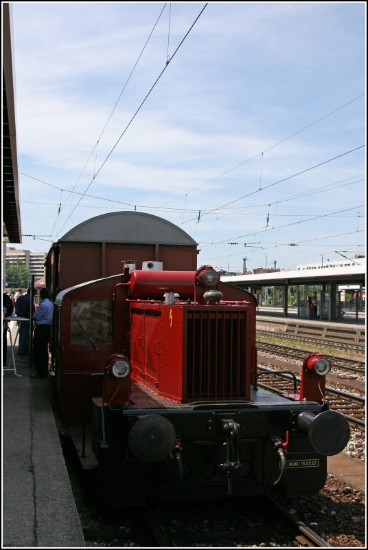 Der Kf 323 699 war zum Geburtstag der S-Bahn Mnchen ebenfalls vertreten. (01.07.07)