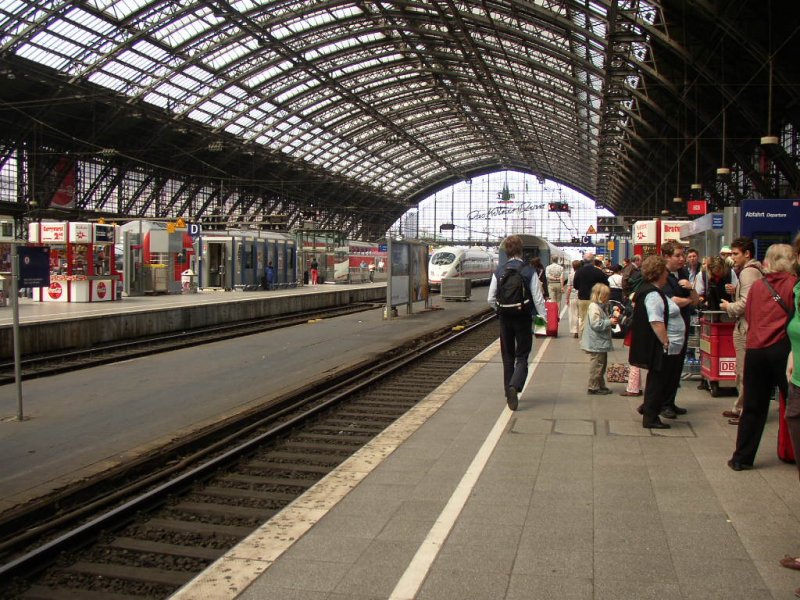 Der Klner Hauptbahnhof am 16.06.06